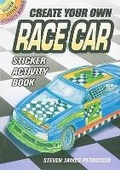 Cover: Create Your Own Race Car Sticker Activity Book - Dover Children's