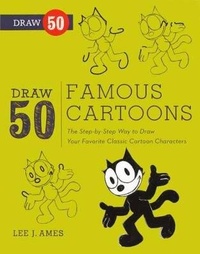 Enlarge image Cover: Draw 50 Famous Cartoons - Turtleback Books