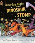 Cover: Saturday Night at the Dinosaur Stomp - Turtleback Books