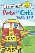 Cover: Pete the Cat's Train Trip - Turtleback Books