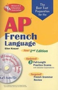 Cover: AP French Language Exam - Research & Education Association
