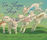 Enlarge image Cover: Ten Sleepy Sheep Board Book - Candlewick Press,U.S.