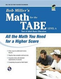 Enlarge image Cover: Bob Miller's Math for the Tabe Level a - Research & Education Association