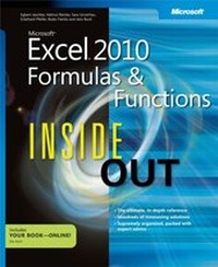 Abbildung von: Microsoft Excel 2010 Formulas and Functions Inside Out - Microsoft Press
