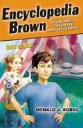 Cover: Encyclopedia Brown Gets His Man - Turtleback Books