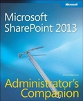 Cover: Microsoft(R) SharePoint(R) 2013 Administrator's Companion - Microsoft Press