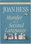 Cover: Murder as a Second Language - Blackstone Publishing