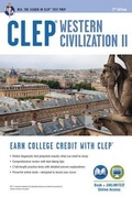 Cover: Clep(r) Western Civilization II Book + Online - Research & Education Association