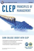 Cover: Clep(r) Principles of Management Book + Online - Research & Education Association