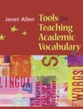 Cover: Tools for Teaching Academic Vocabulary - Stenhouse Publishers