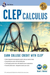 Enlarge image Cover: Clep(r) Calculus Book + Online - Research & Education Association