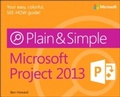 Cover: Microsoft Project 2013 Plain & Simple - Microsoft Press