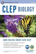 Cover: Clep(r) Biology Book + Online - Research & Education Association