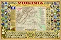 Cover: Virginia and the War Between the States Poster (Box of 12) - Pelican Publishing Co