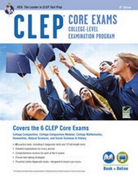 Enlarge image Cover: CLEP(R) Core Exams Book + Online - Research & Education Association
