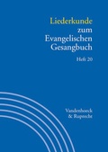 Cover: Liederkunde zum Evangelischen Gesangbuch. Heft 20 - Vandenhoeck & Ruprecht