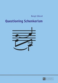 Enlarge image Cover: Questioning Schenkerism - Peter Lang Verlag
