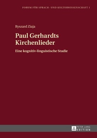 Abbildung von: Paul Gerhardts Kirchenlieder - Peter Lang Verlag