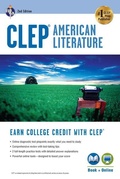 Cover: Clep(r) American Literature Book + Online - Research & Education Association