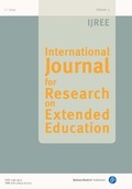 Cover: IJREE - International Journal for Research on Extended Education 1/2015 - Verlag Barbara Budrich