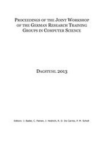 Enlarge image Cover: Proceedings of the Joint Workshop of the German Research Training Groups in Computer Sciences - Westarp BookOnDemand