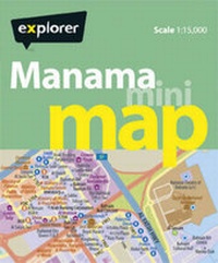 Enlarge image Cover: Manama Mini Map - Explorer Publishing