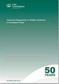Cover: Consumer prepayments on retailer insolvency - TSO