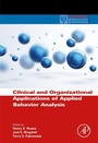 Cover: Clinical and Organizational Applications of Applied Behavior Analysis - Academic Press
