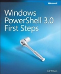 Cover: Windows PowerShell 3.0 First Steps - Microsoft Press