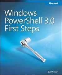 Enlarge image Cover: Windows PowerShell 3.0 First Steps - Microsoft Press