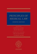 Cover: Principles of Medical Law - Oxford University Press