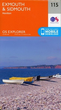 Abbildung von: Exmouth and Sidmouth - Ordnance Survey