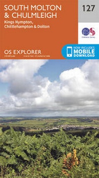 Abbildung von: South Molton and Chulmleigh - Ordnance Survey