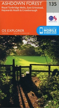 Abbildung von: Ashdown Forest - Ordnance Survey