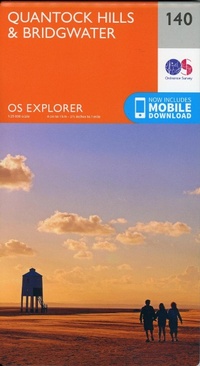Abbildung von: Quantock Hills and Bridgwater - Ordnance Survey