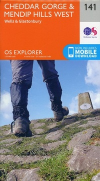 Abbildung von: Cheddar Gorge and Mendip Hills West - Ordnance Survey