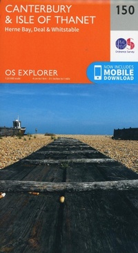Abbildung von: Canterbury and the Isle of Thanet - Ordnance Survey