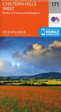 Abbildung von: Chiltern Hills West, Henley-on-Thames and Wallingford - Ordnance Survey