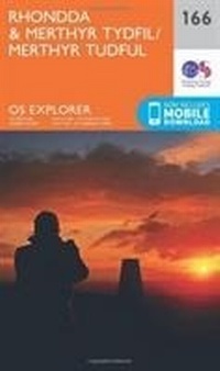 Abbildung von: Rhondda and Merthyr Tydfil - Ordnance Survey