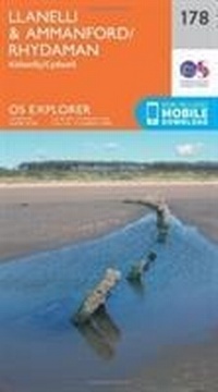 Abbildung von: Llanelli and Ammanford/Rhydaman - Ordnance Survey