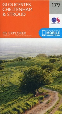 Abbildung von: Gloucester, Cheltenham and Stroud - Ordnance Survey