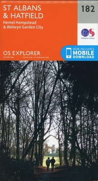 Abbildung von: St. Albans and Hatfield - Ordnance Survey