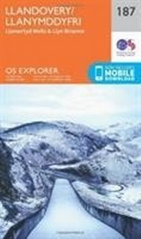 Abbildung von: Llandovery, Llanwrtyd Wells and Llyn Brianne - Ordnance Survey