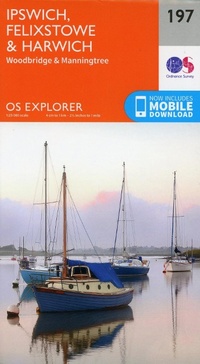 Abbildung von: Ipswich, Felixstowe and Harwich - Ordnance Survey