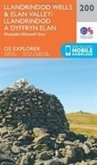Abbildung von: Llandrindod Wells and Elan Valley, Rhayader - Ordnance Survey