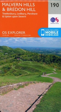 Abbildung von: Malvern Hills and Bredon Hill - Ordnance Survey
