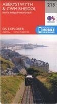Abbildung von: Aberystwyth and Cwm Rheidol - Ordnance Survey