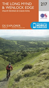 Abbildung von: Long Mynd and Wenlock Edge - Ordnance Survey