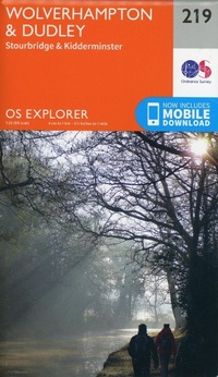 Abbildung von: Wolverhampton and Dudley, Stourbridge and Kidderminster - Ordnance Survey