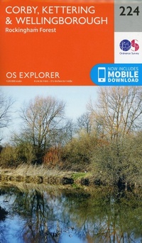 Abbildung von: Corby, Kettering and Wellingborough - Ordnance Survey